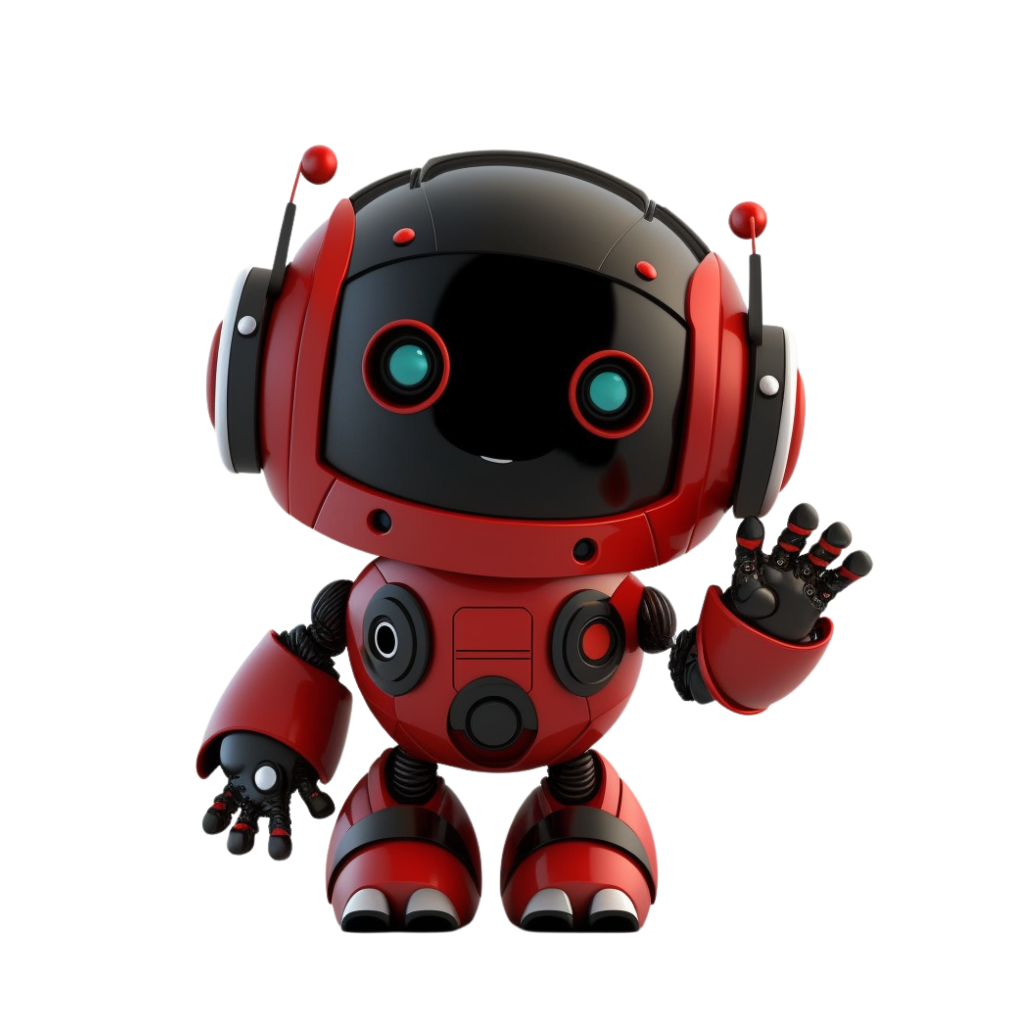 Jack The Friendly AI Robot_Transparent