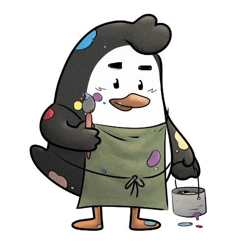 Paul The Penguin - Graphic Design