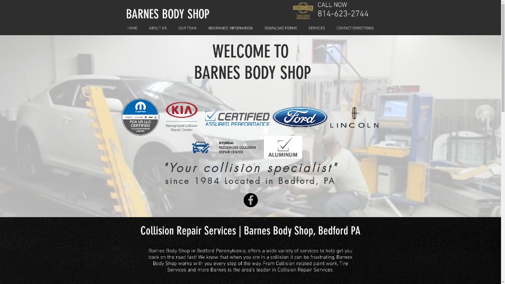 barnesbodyshop.com