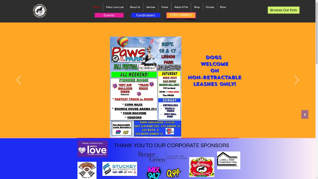 centralpahumane.org