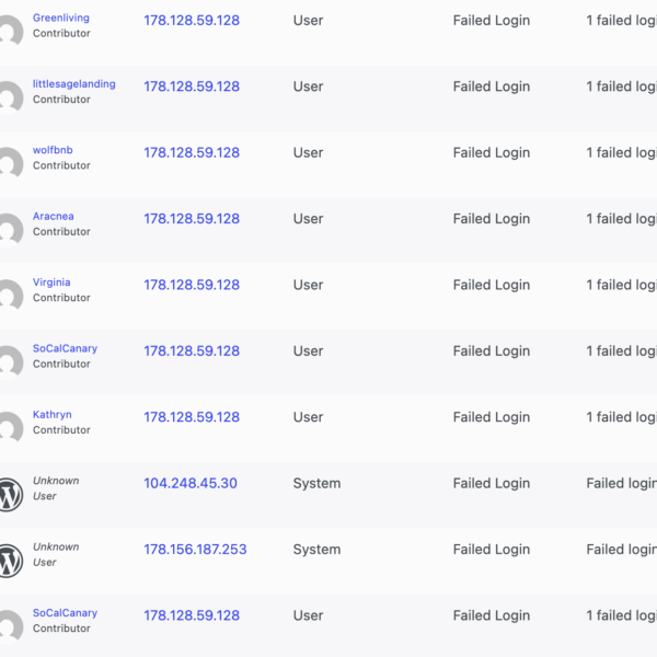 You Should Be Logging Your WordPress Activity